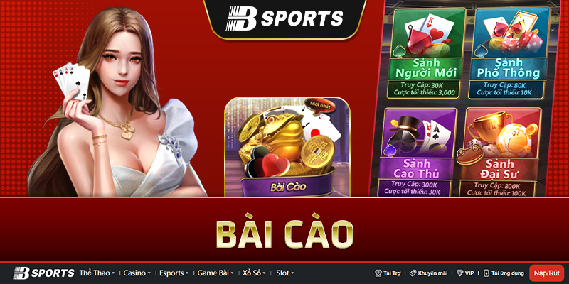 Bài cào là một trong những game đánh bài đổi thưởng uy tín nhất