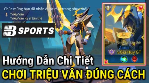 Lên đồ Triệu Vân làm tăng sức mạnh cho nhân vật từ skin