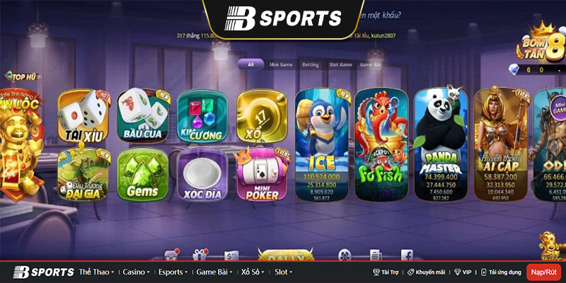 Nhiều tựa game bài đình đám có tại b29.bet-cổng game quốc tế