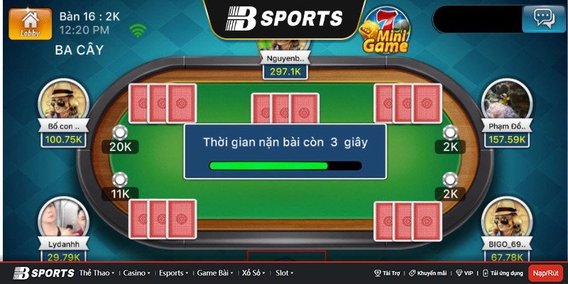 Chơi bài cào rùa sẽ có tỷ lệ thắng thấp hơn các hình thức khác