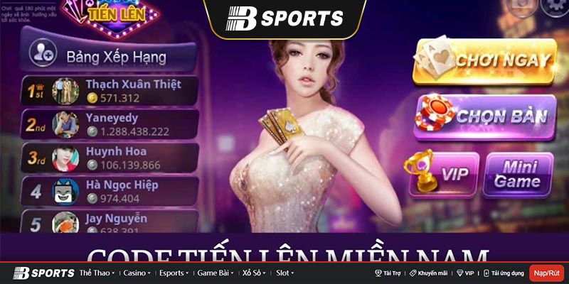 Một số lợi ích khi nhận mã code tiến lên miền nam