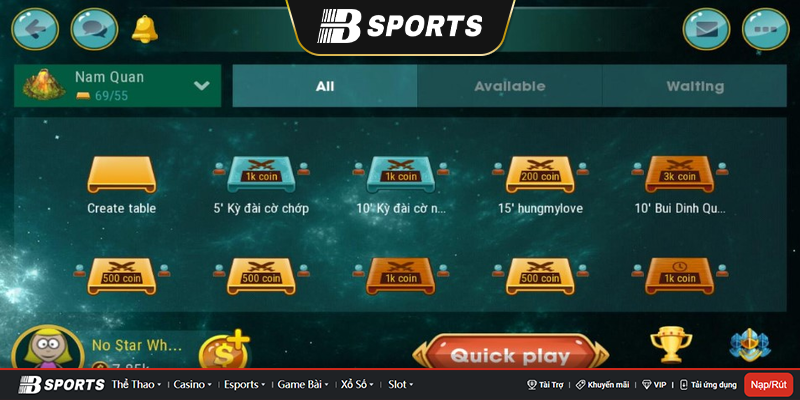 Cổng gamevh cung cấp sân chơi hoàn toàn free
