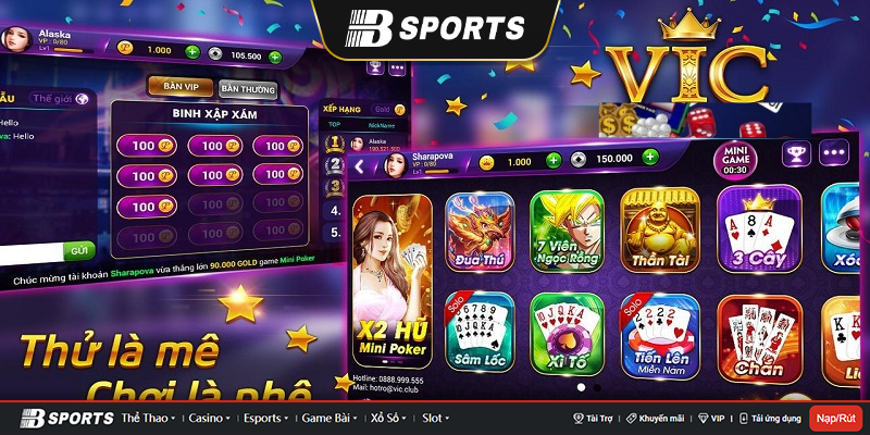 Giao dịch vic - game online nhanh chóng và an toàn