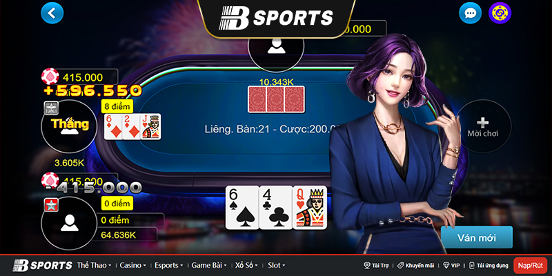 Hướng dẫn tham gia chơi một ván liêng online cụ thể