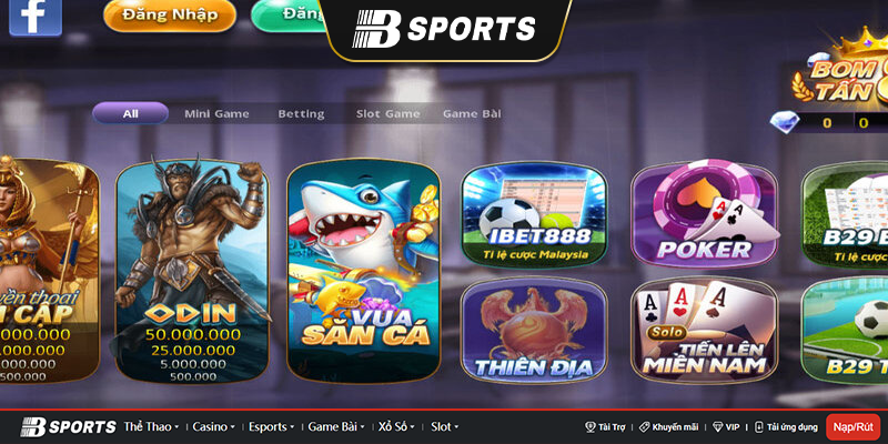 Kho game b29 hấp dẫn bao gồm nhiều thể loại