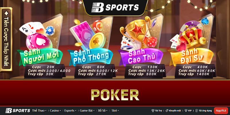 Lá bài tẩy được chú ý rất nhiều tại game Poker