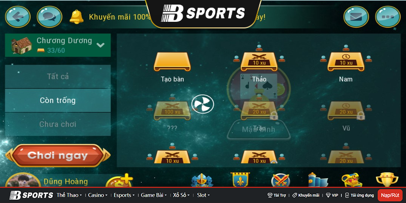 Nhiều tính năng hiện đại được gamevh update liên tục