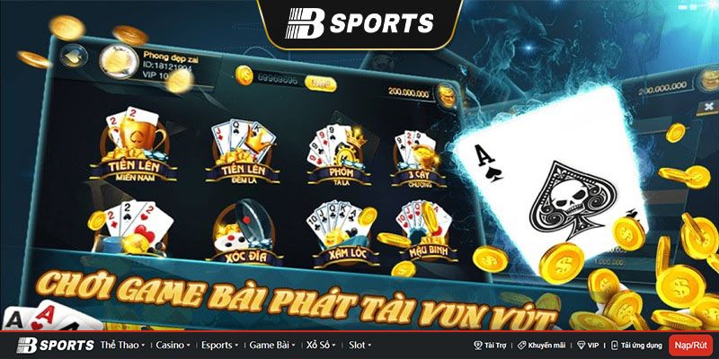 Thông tin cơ bản về game đổi thưởng mới nhất tại Bsports