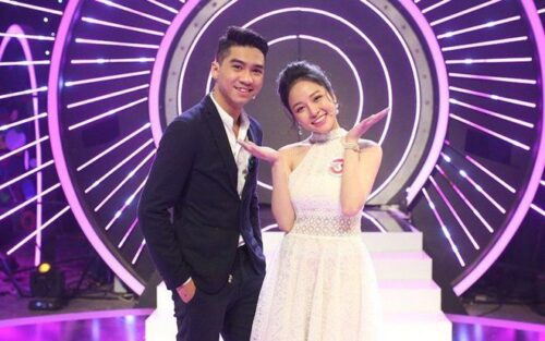 Trâm Anh và Pew Pew tại một chương trình ghép đôi