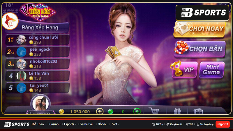 Giao diện cổng game zing play được thiết kế ấn tượng