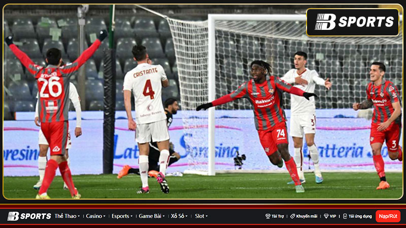 Việc Roma thua Cremonese là một cú sốc lớn đối với đội bóng này