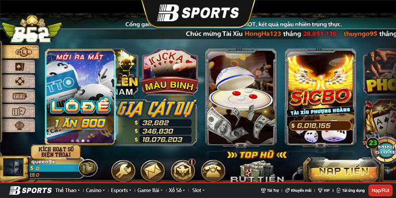 Tổng quan về địa chỉ B52 game đổi thưởng uy tín