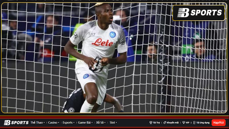 Cỗ máy ghi bàn của Napoli, Victor Osimhen cũng được cho là mục tiêu của Man United