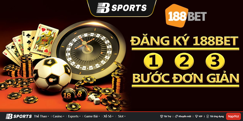Hướng dẫn đăng ký tham gia kèo nhà cái bet188 nhanh chóng