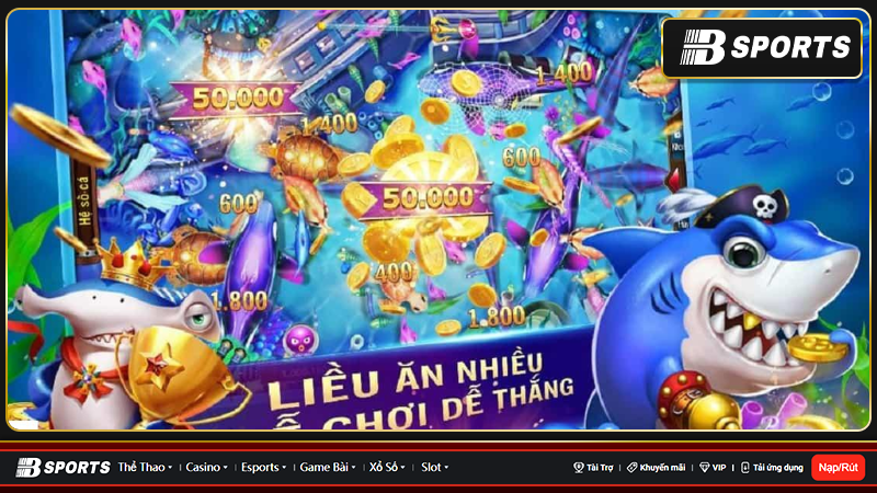 Kho tàng game bắn cá xuvang777 cực đa dạng và hấp dẫn người chơi